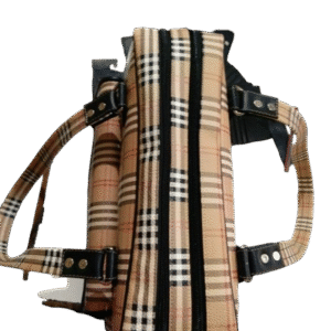 Classic Checkered Premium Leather Handbag