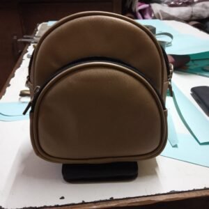 LeatherLoop Mini Leather Backpack for Women